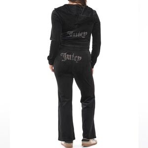 Juicy Couture Rhinestone Logo Velour Tracksuit